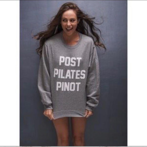 PRIVATE PARTY Sweaters - PRIVATE PARTY POST PILATES PINOT SWEATER